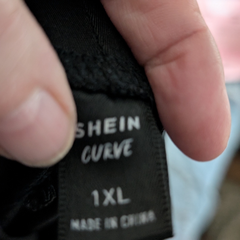 Black Ruched Pants - Picture 2 of 3